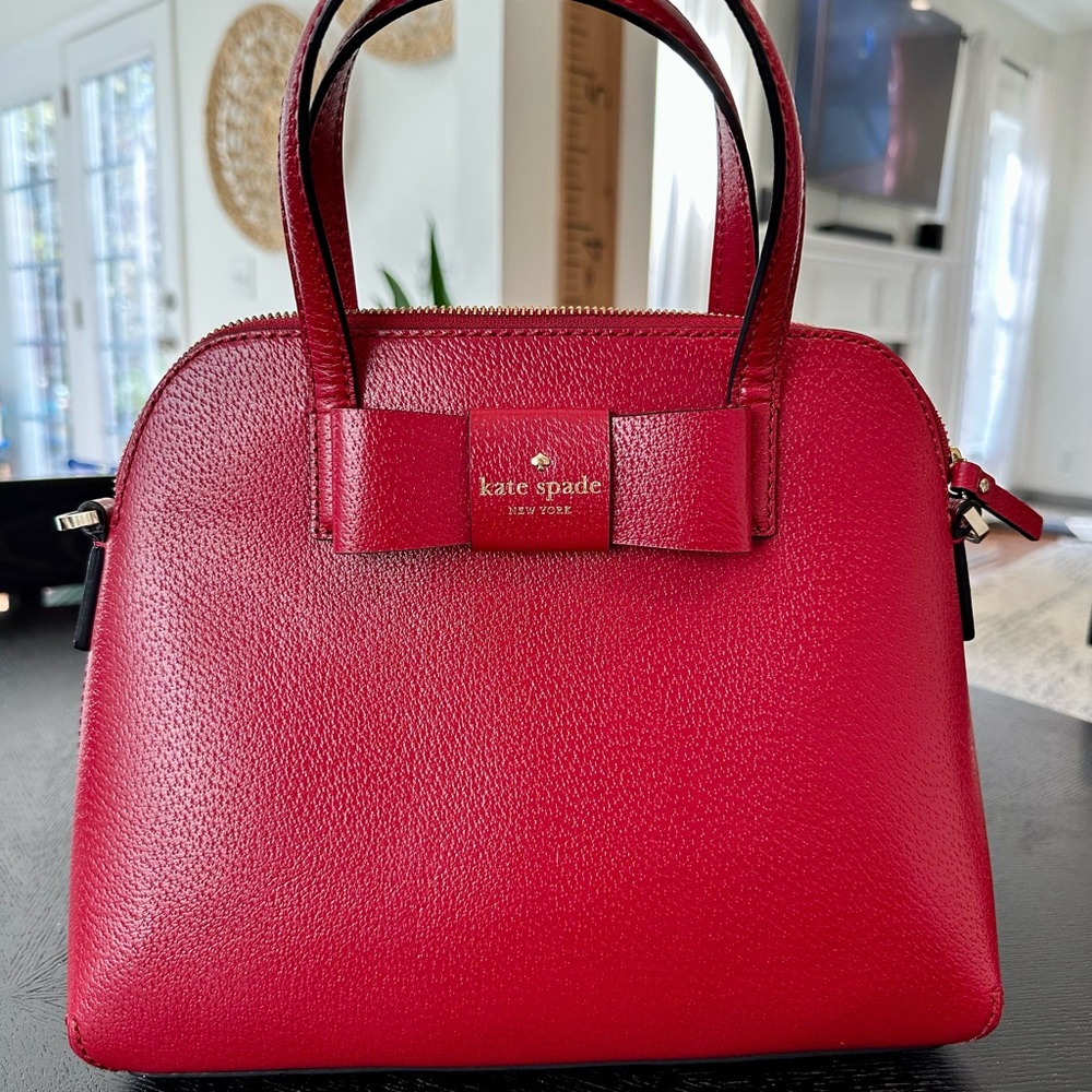 Red Bow Kate Spade Handbag